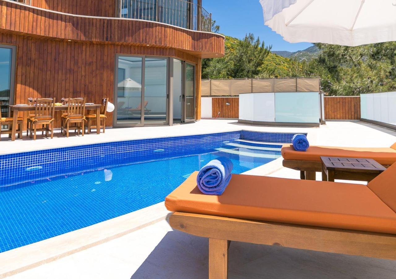 Villa 5 Sleeps 6 Isolated Pool See And Montain View-Villa Kartal Yuvasi Uzumlu  المظهر الخارجي الصورة