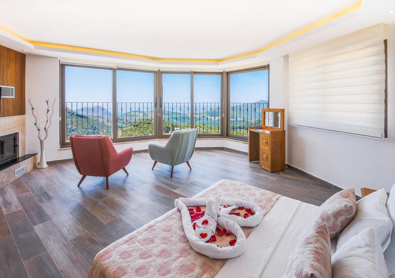 Villa 5 Sleeps 6 Isolated Pool See And Montain View-Villa Kartal Yuvasi Uzumlu  المظهر الخارجي الصورة